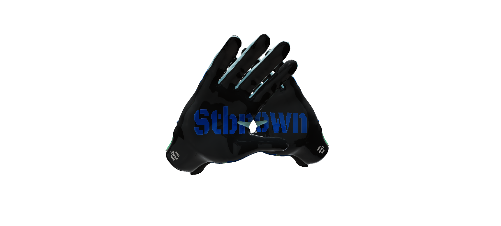 Custom Created Football Glove 343366