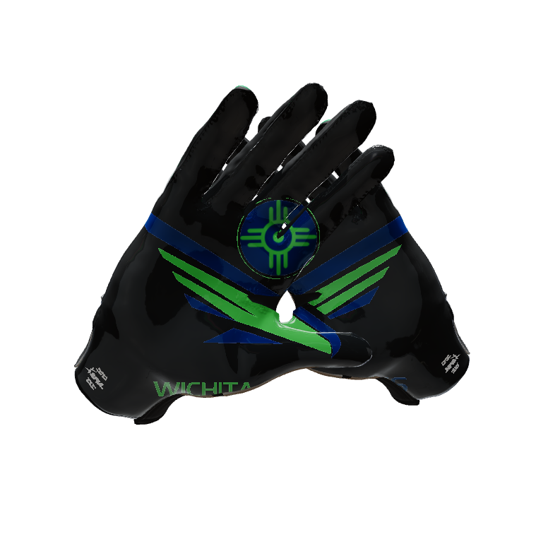 Custom Created Football Glove 773616