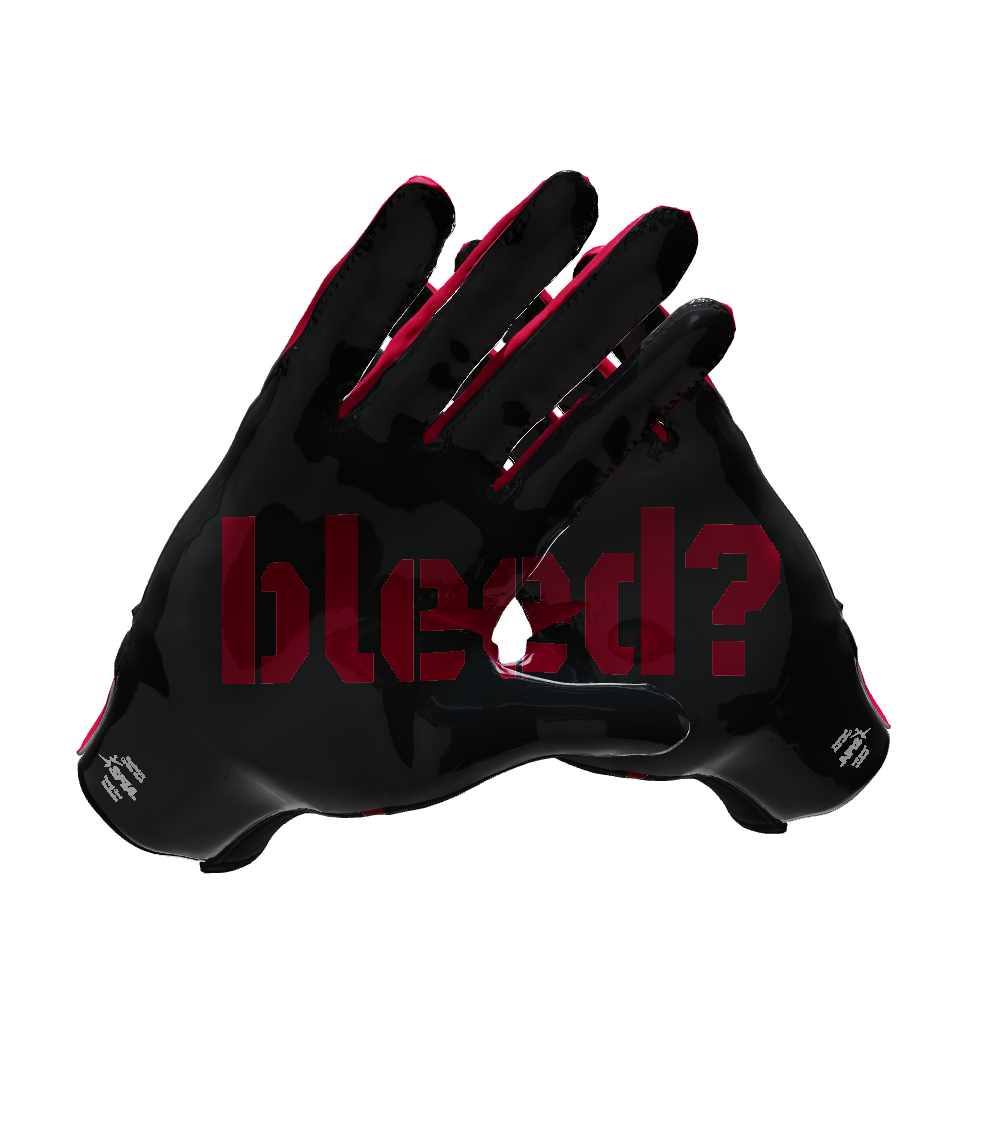 Custom Created Football Glove 754567