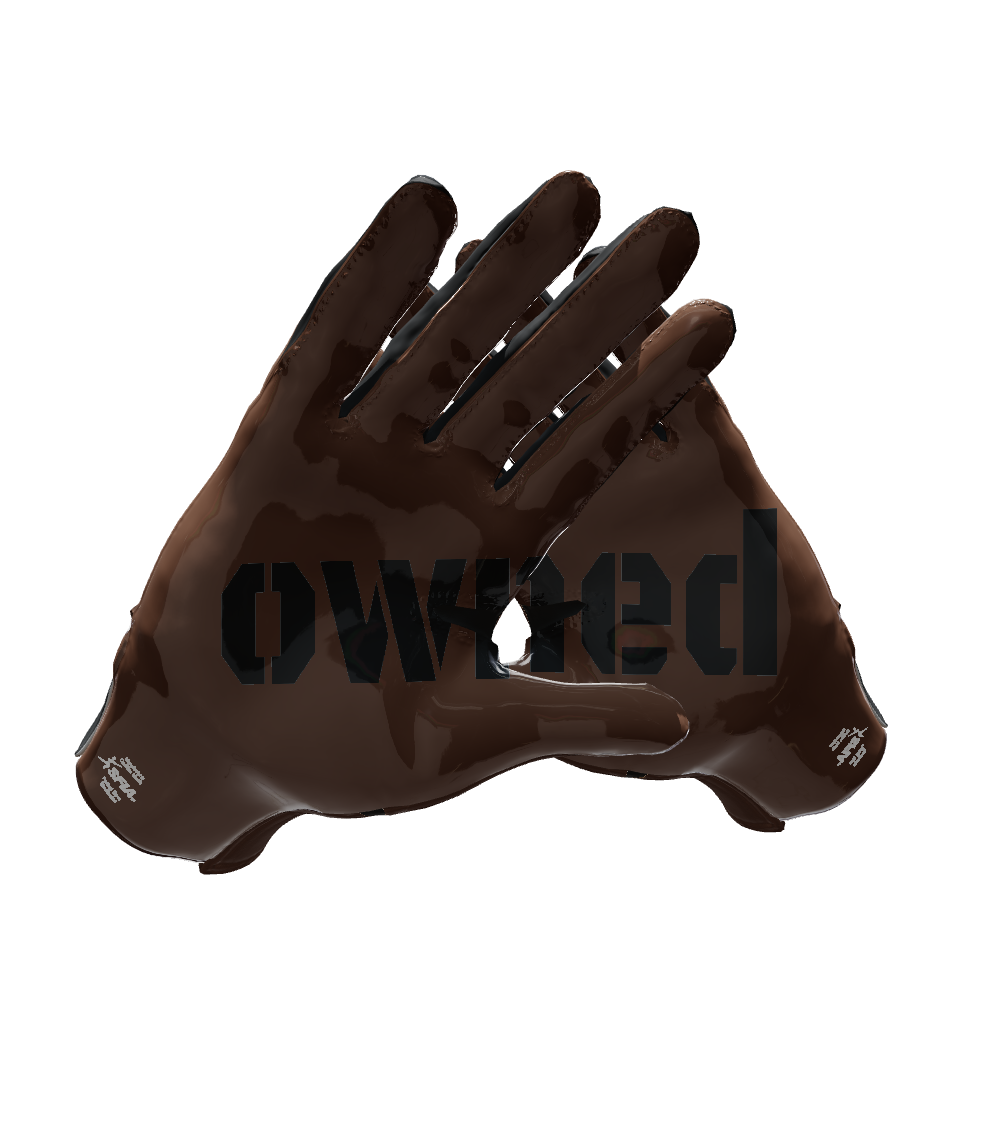 Custom Created Football Glove 677101