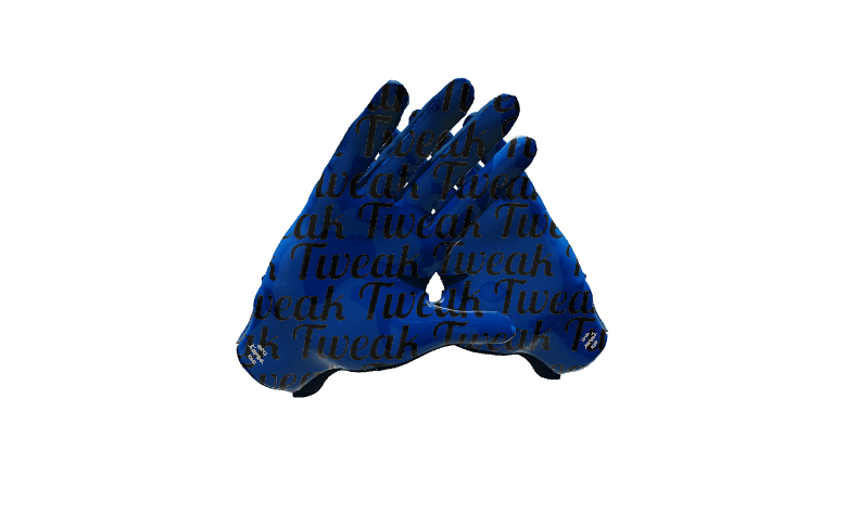 Custom Created Football Glove 869435