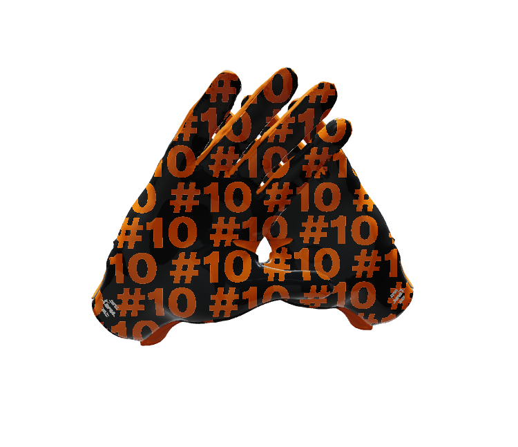 Custom Created Football Glove 302636