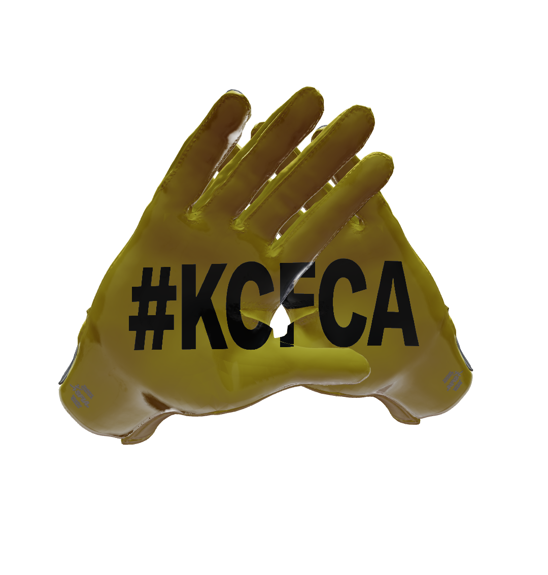 Custom Created Football Glove 910013