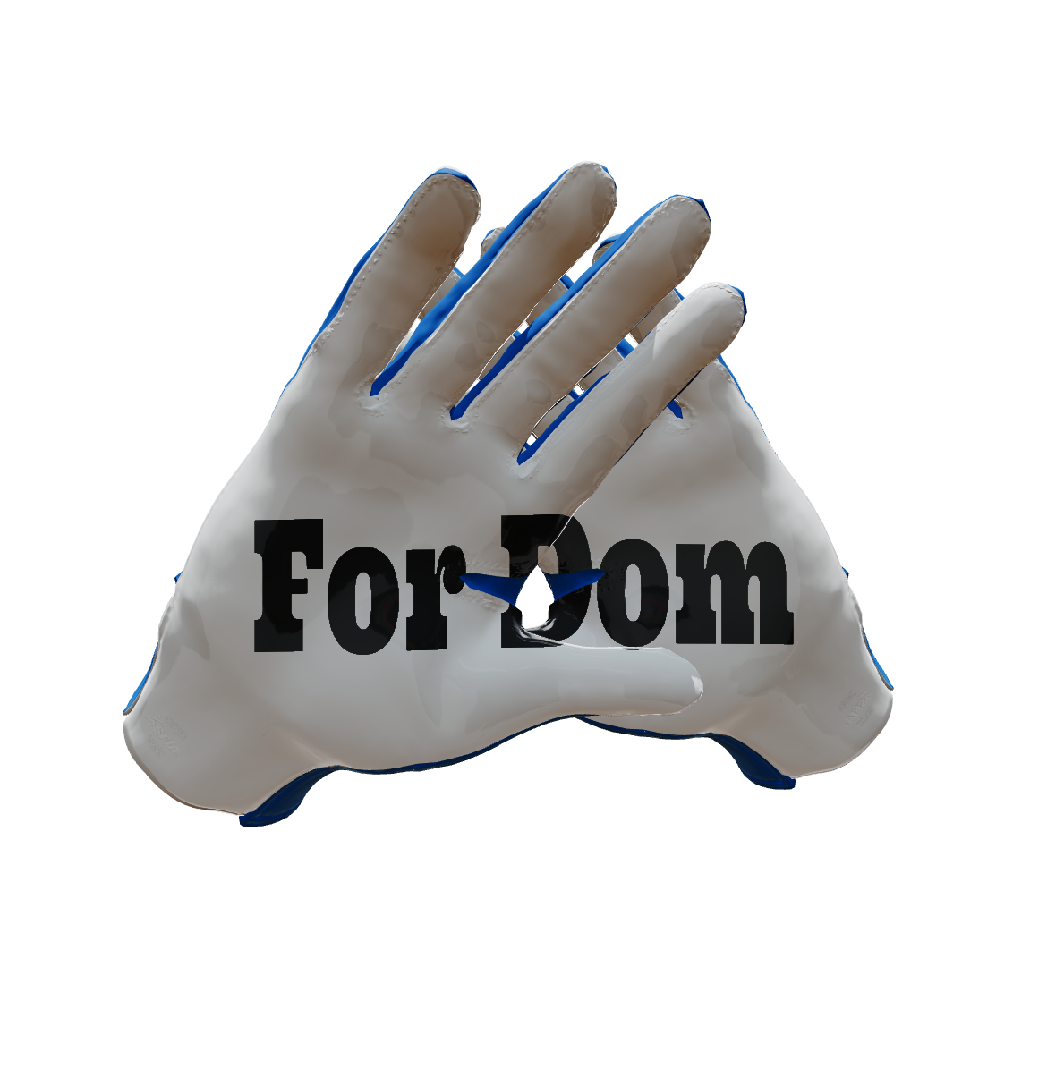 Custom Created Football Glove 837228