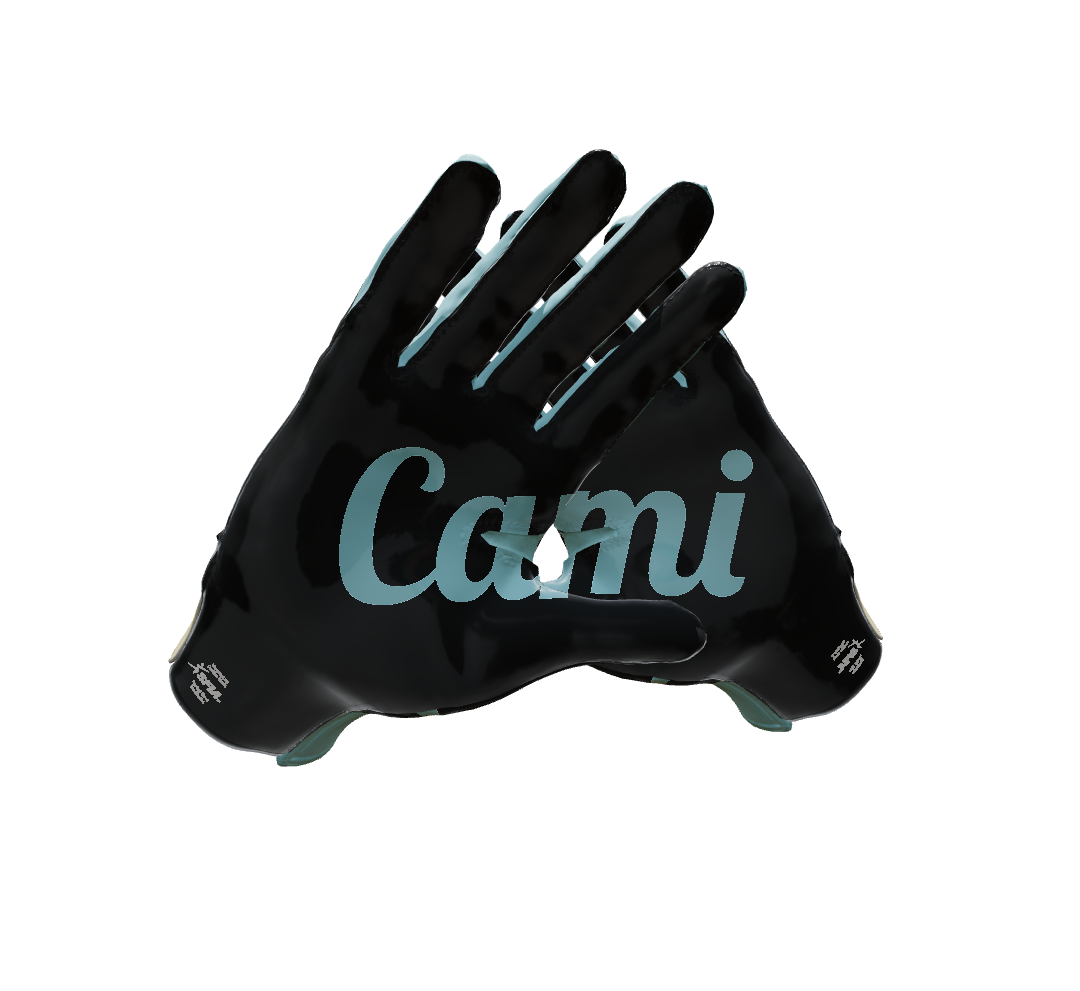 Custom Created Football Glove 560144
