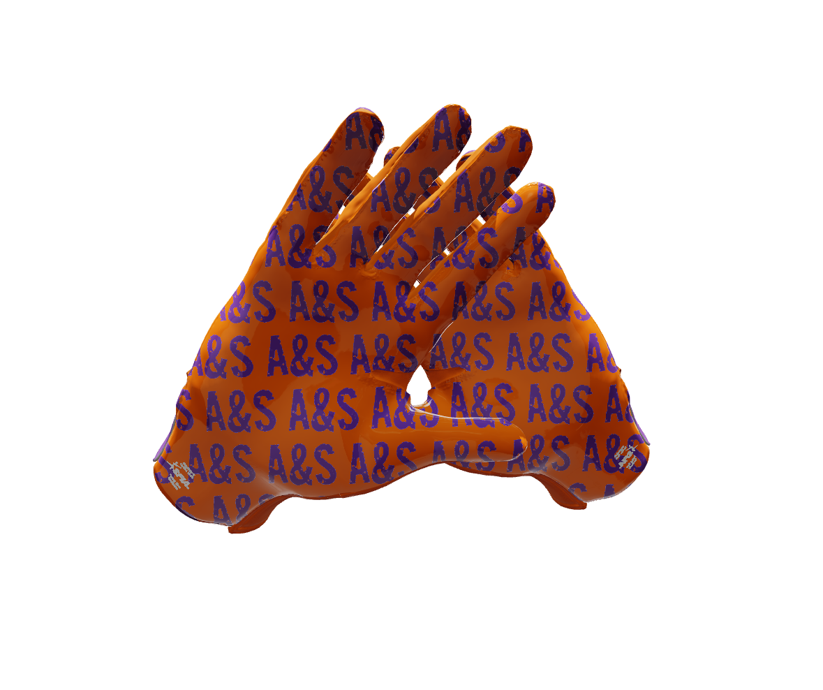 Custom Created Football Glove 450783