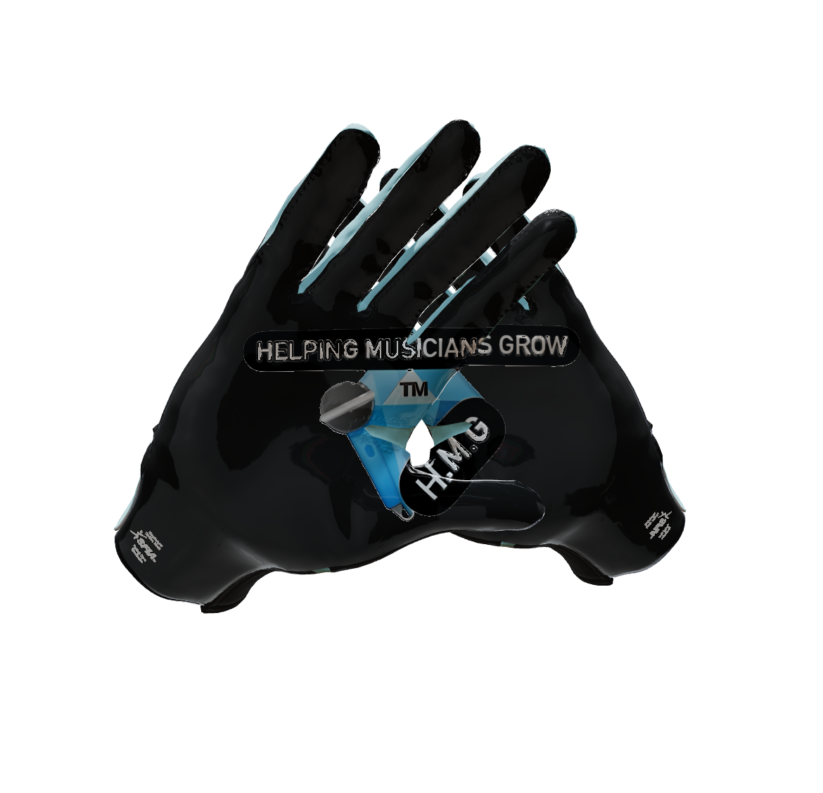 Custom Created Football Glove 160876