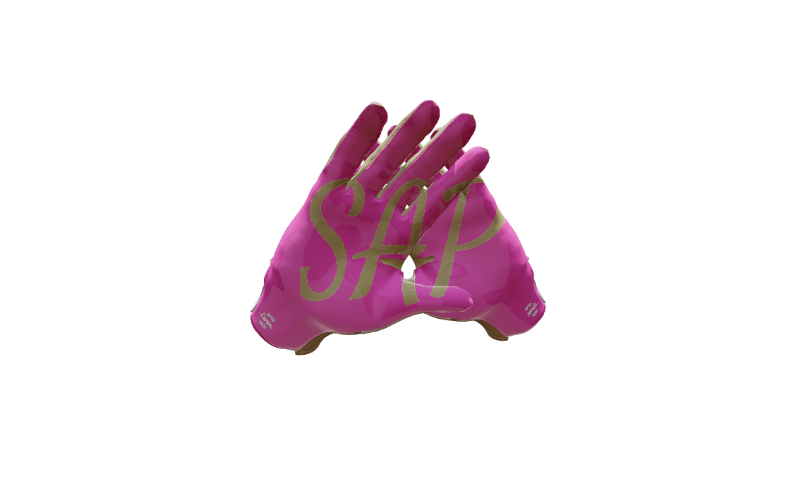 Custom Created Football Glove 712228
