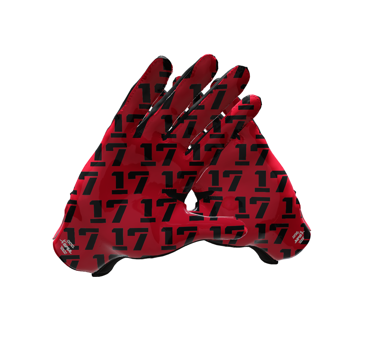 Custom Created Football Glove 816391