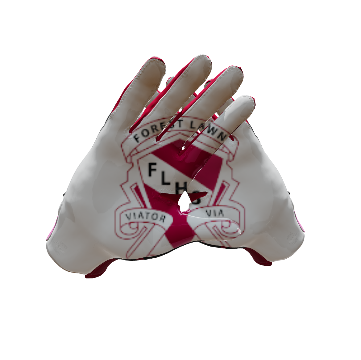 Custom Created Football Glove 295832
