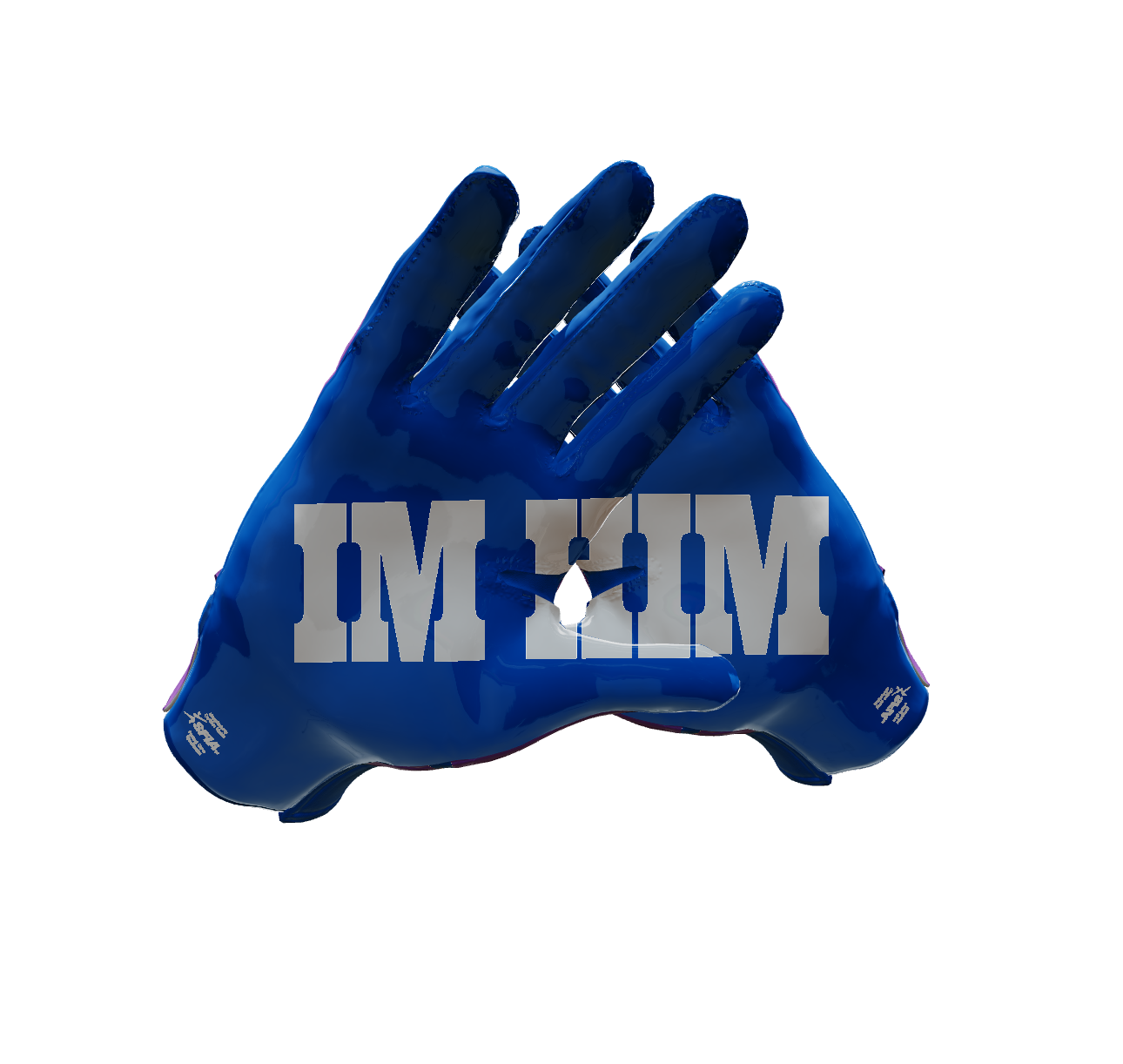 Custom Created Football Glove 367757