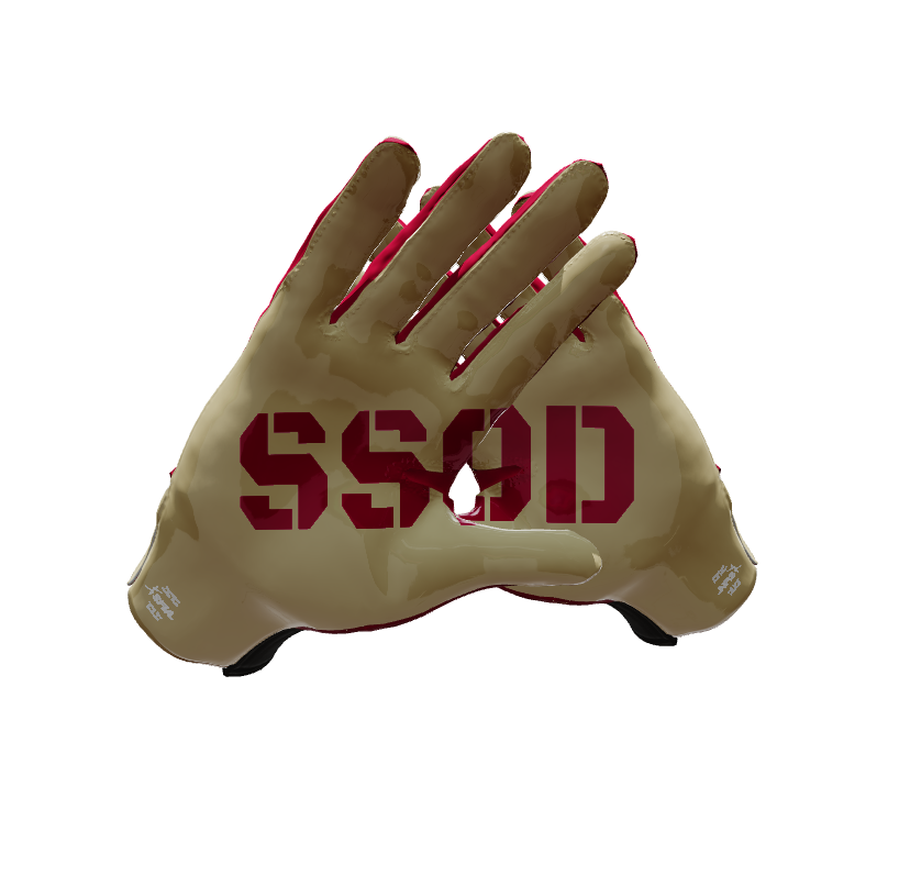 Custom Created Football Glove 516389