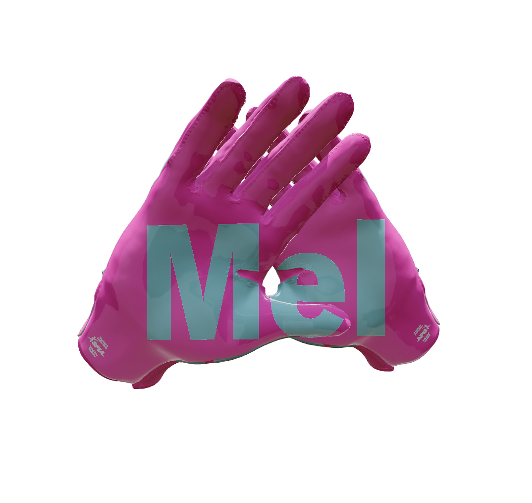 Custom Created Football Glove 732874