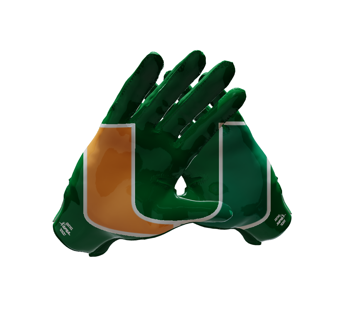 Custom Created Football Glove 347681