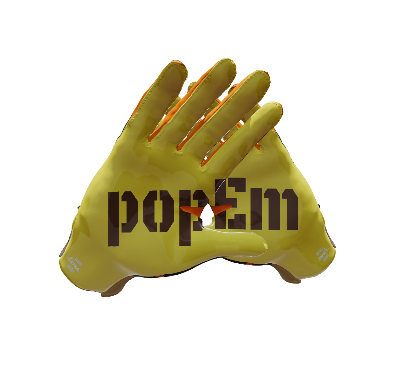 Custom Created Football Glove 677484