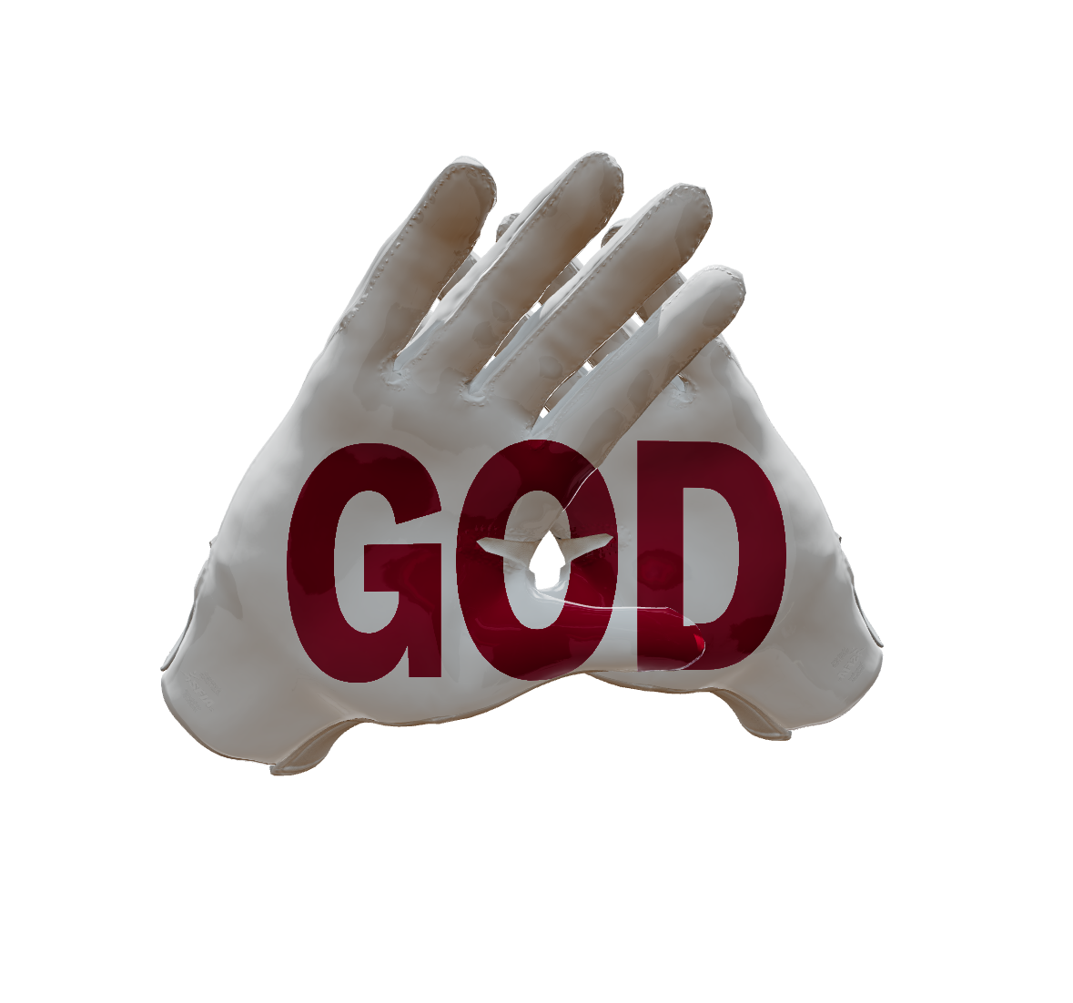 Custom Created Football Glove 736978