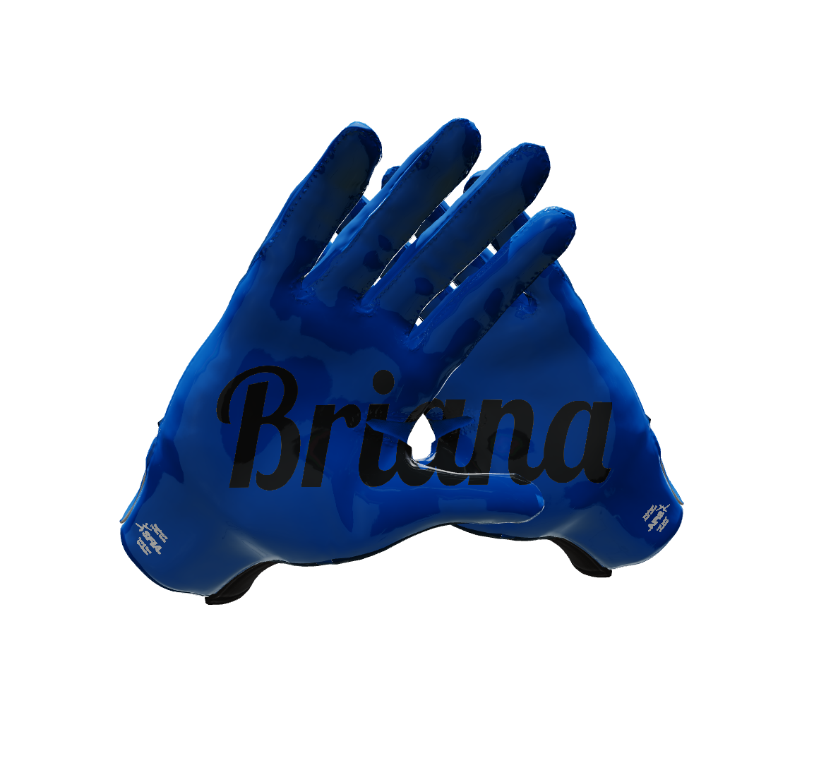 Custom Created Football Glove 414963