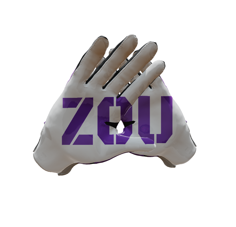 Custom Created Football Glove 936178