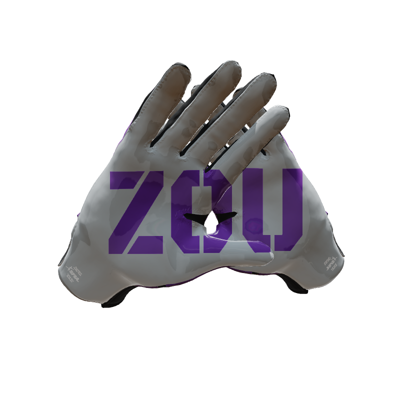 Custom Created Football Glove 713640