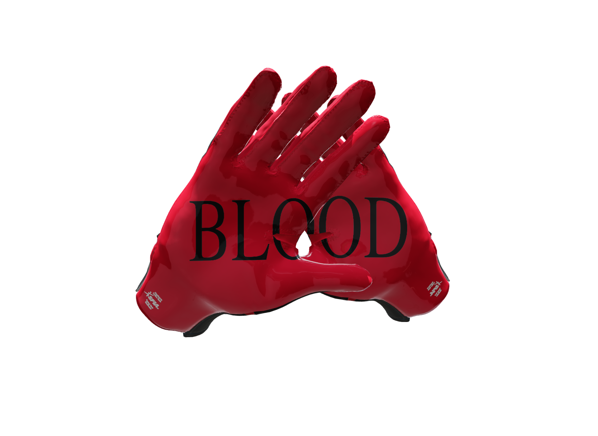 Custom Created Football Glove 488772