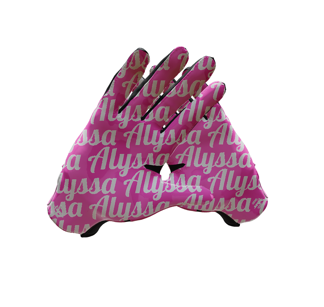 Custom Created Football Glove 375582
