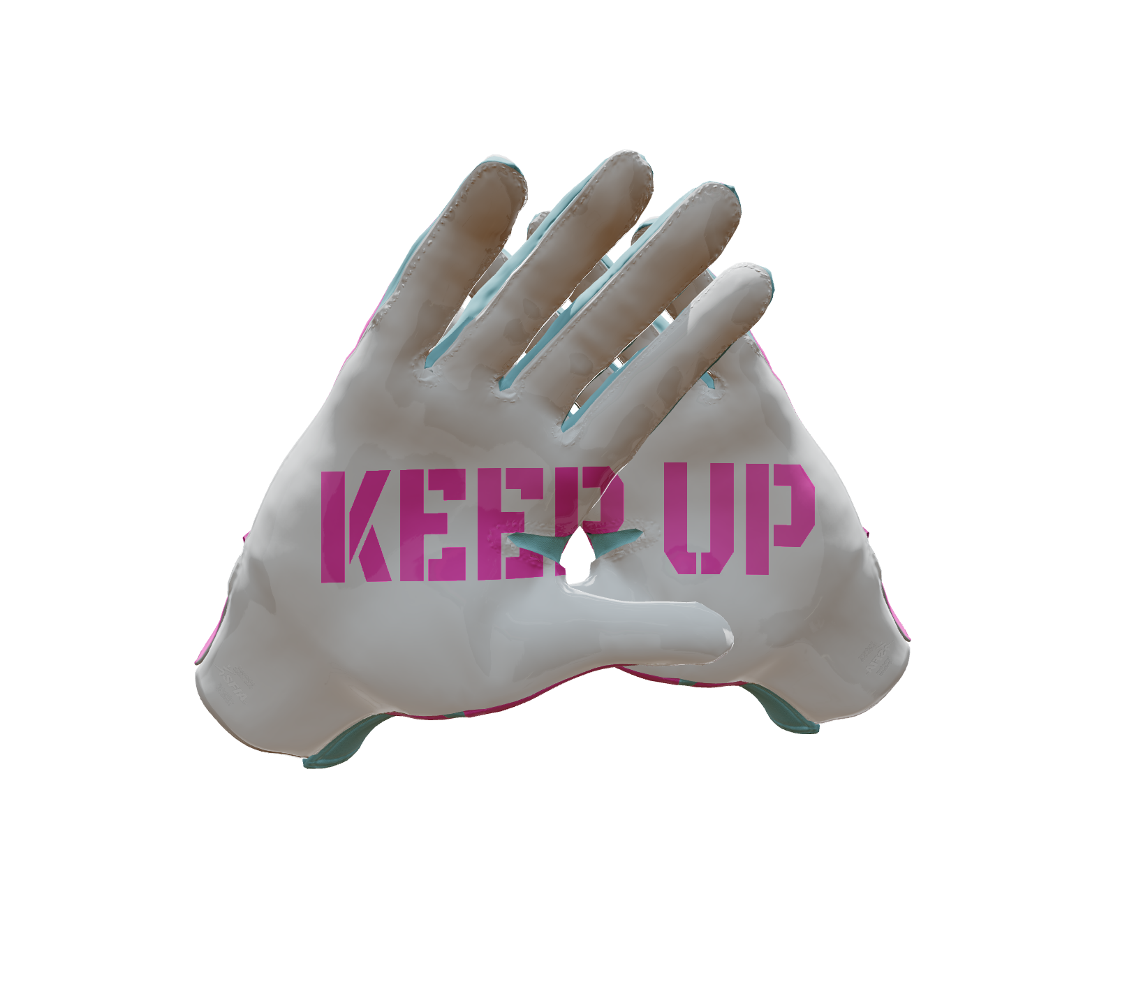 Custom Created Football Glove 125298