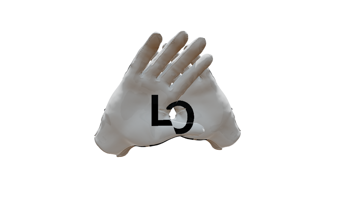 Custom Created Football Glove 625362