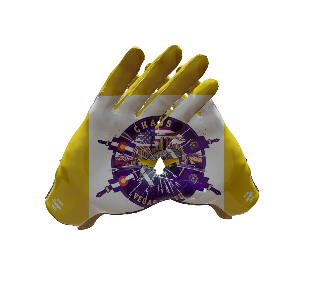 Custom Created Football Glove 209608