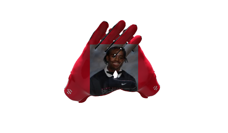 Custom Created Football Glove 446158