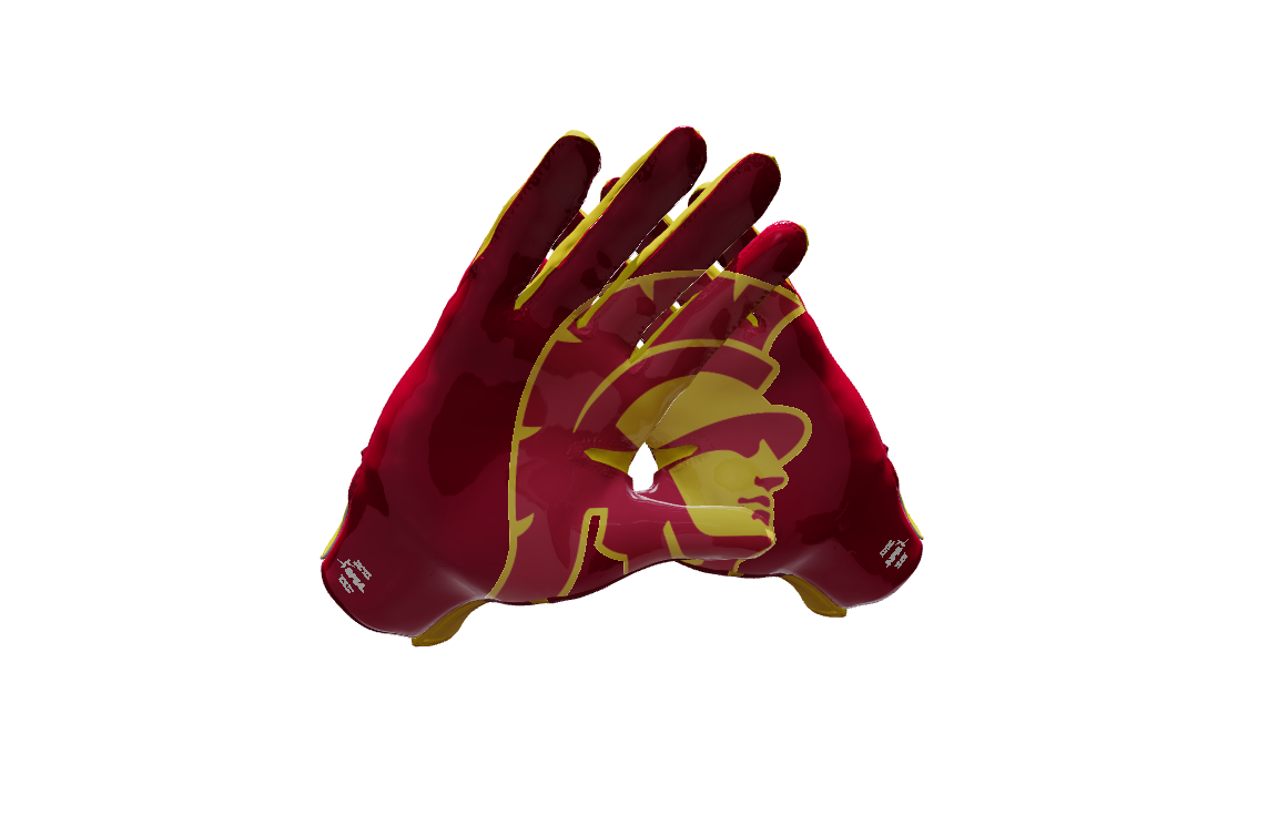 Custom Created Football Glove 430923