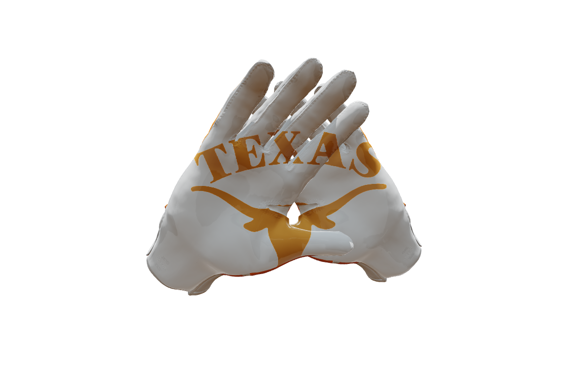 Custom Created Football Glove 750130