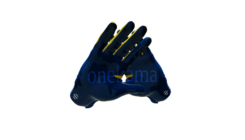 Custom Created Football Glove 779567