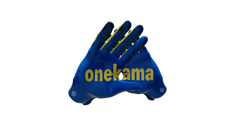 Custom Created Football Glove 298220