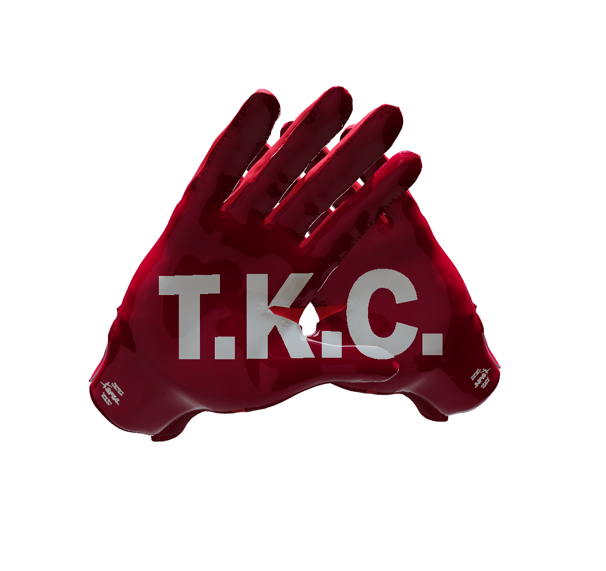 Custom Created Football Glove 599929