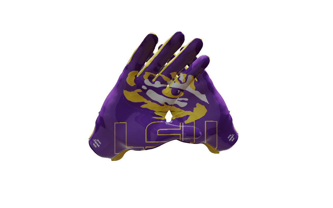 Custom Created Football Glove 790424