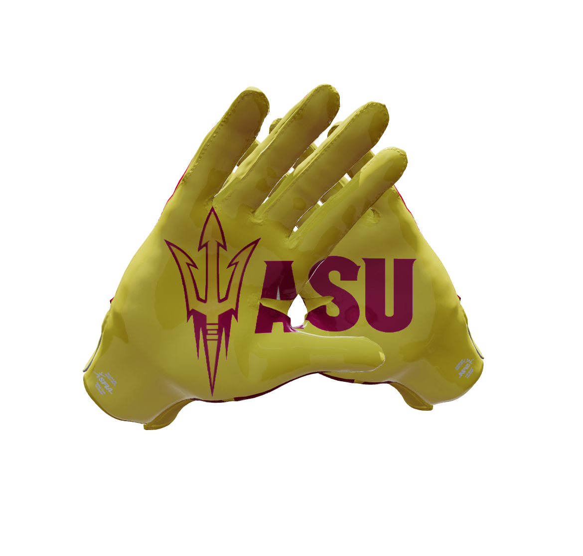 Custom Created Football Glove 190492