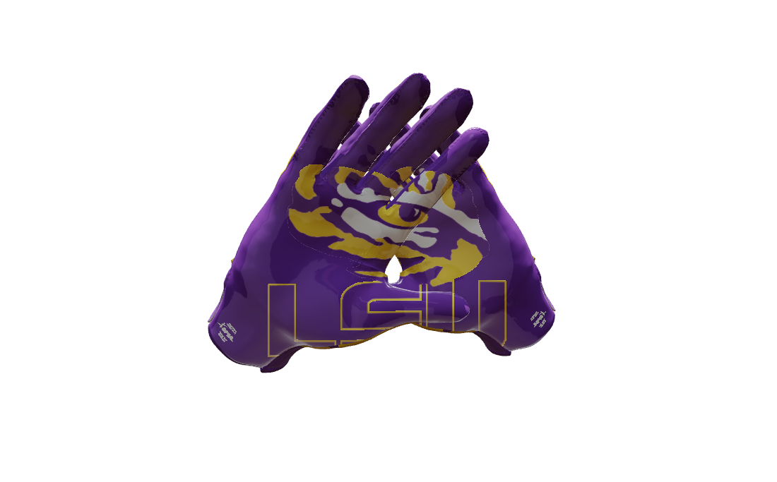 Custom Created Football Glove 994958