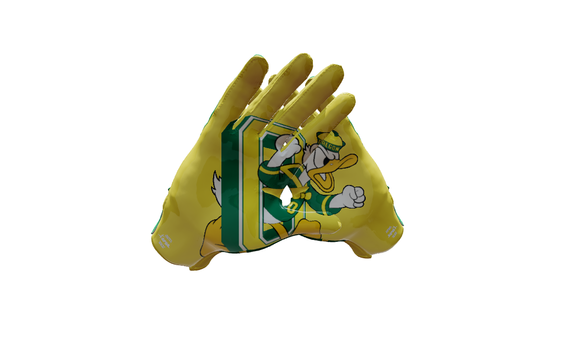 Custom Created Football Glove 410284