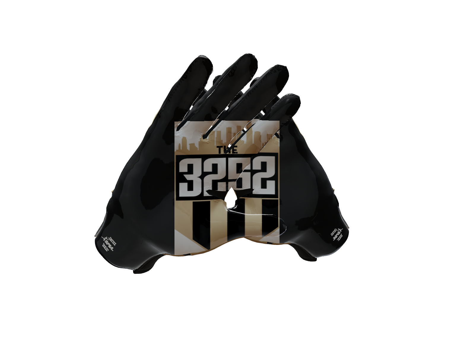 Custom Created Football Glove 326602