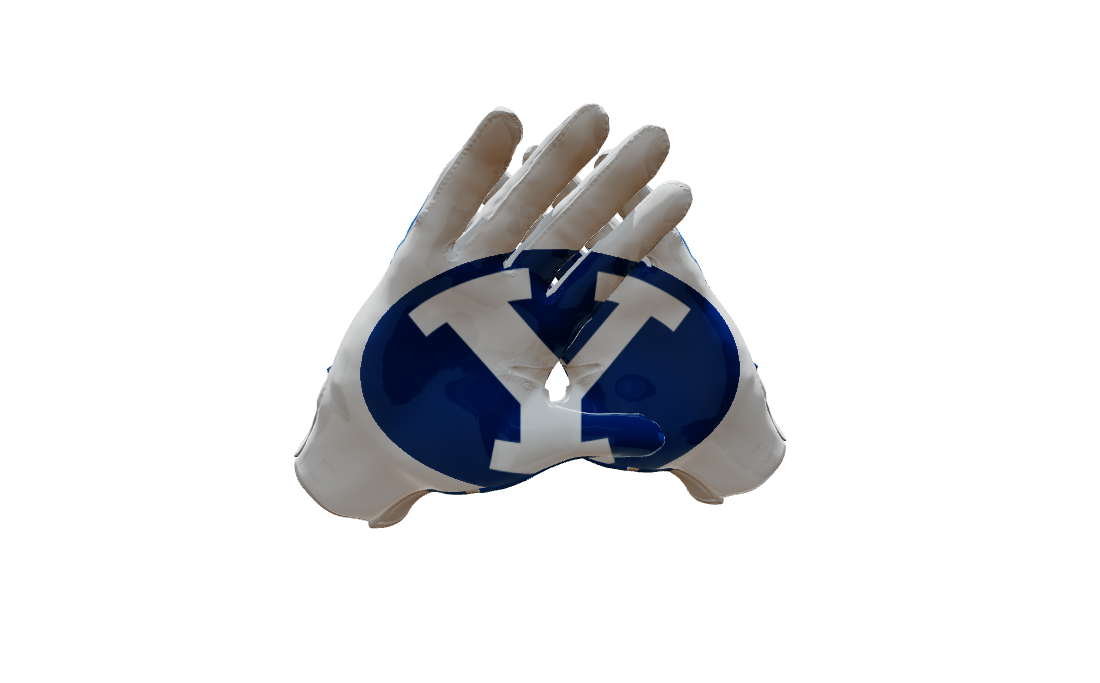 Custom Created Football Glove 359371