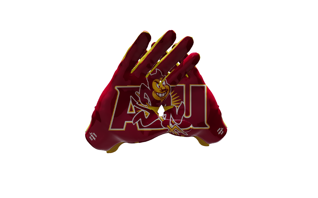 Custom Created Football Glove 358272