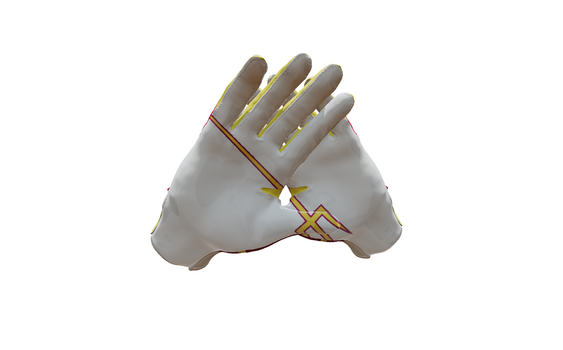 Custom Created Football Glove 146061