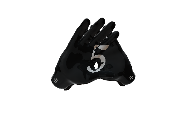Custom Created Football Glove 223086