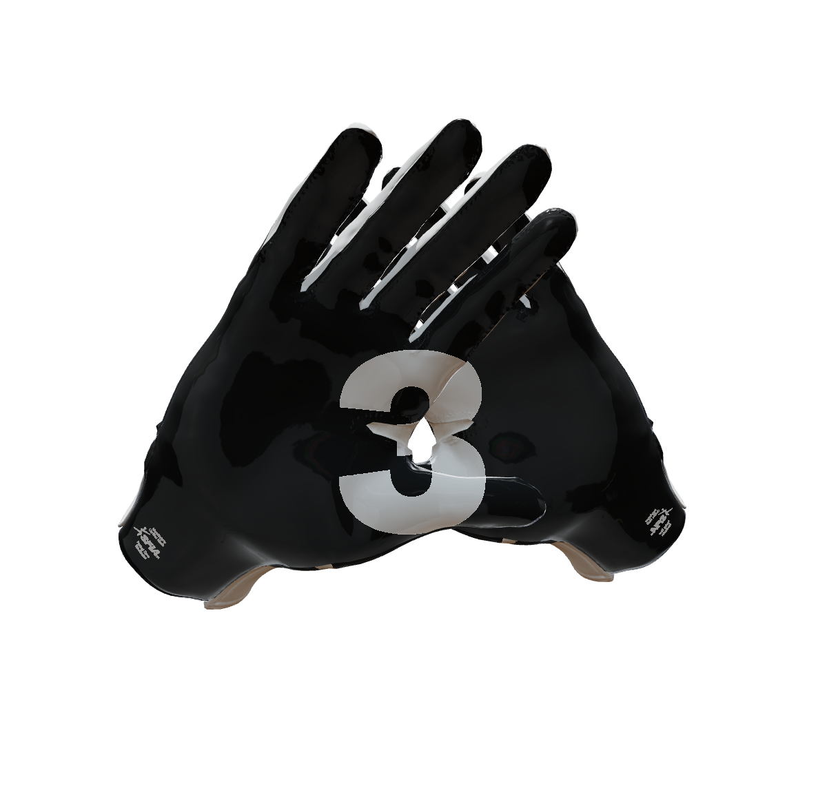 Custom Created Football Glove 390200
