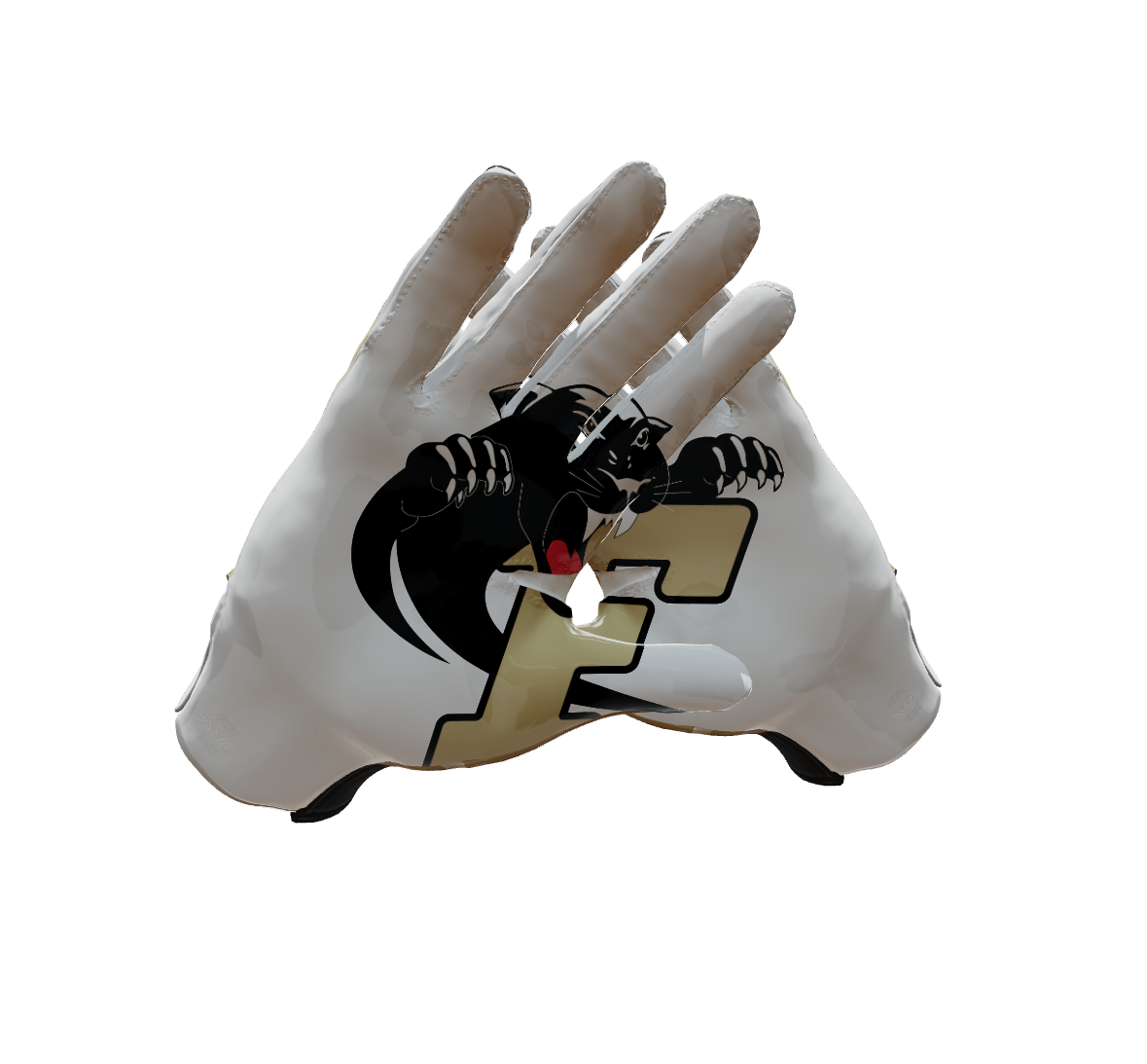 Custom Created Football Glove 898988
