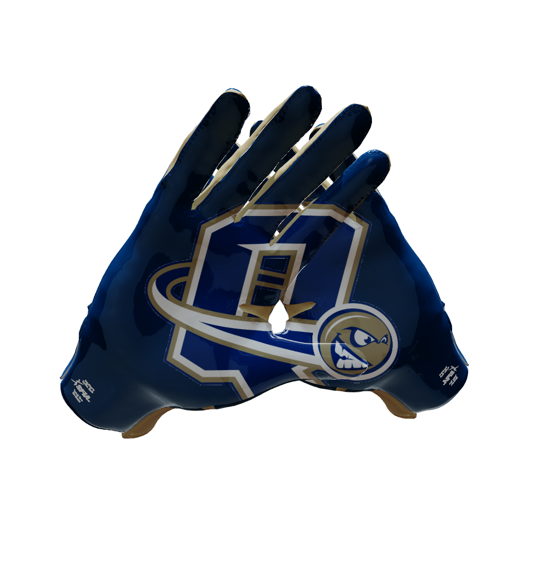 Custom Created Football Glove 432333