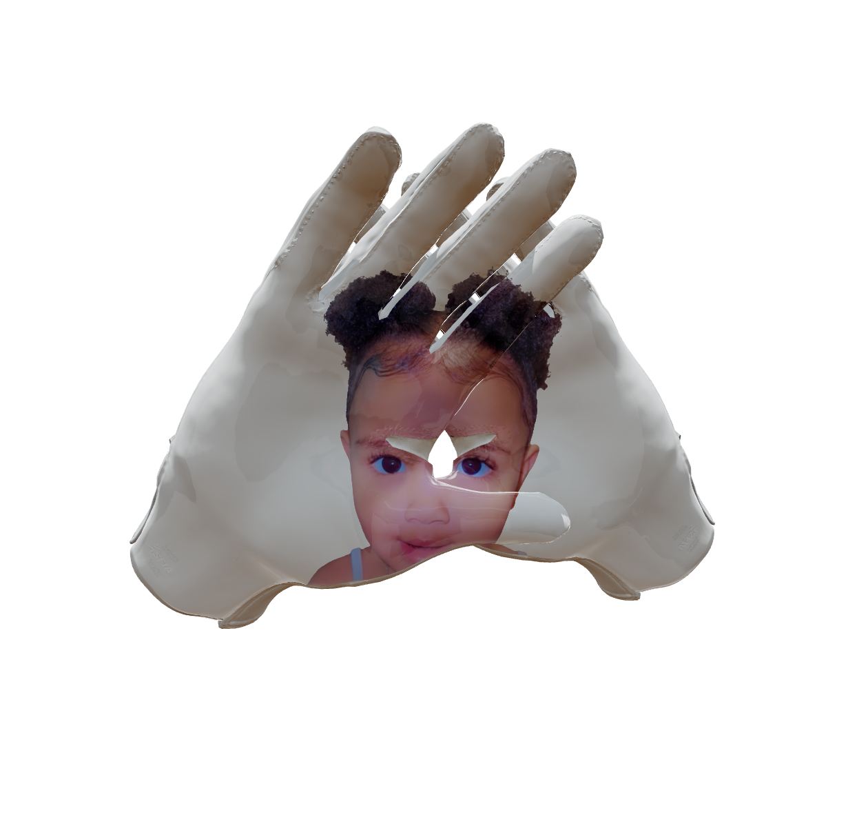 Custom Created Football Glove 582676