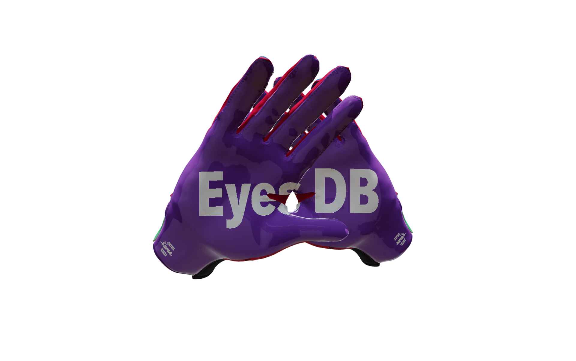 Custom Created Football Glove 550456