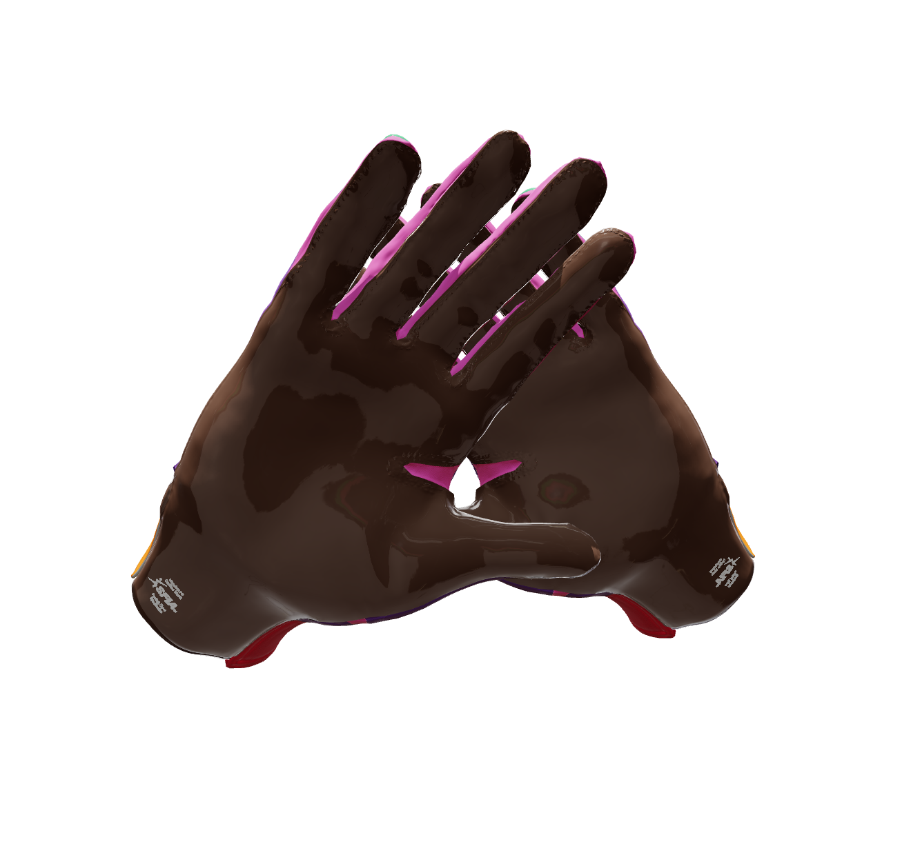 Custom Created Football Glove 141635