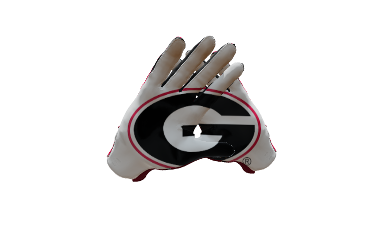 Custom Created Football Glove 876671